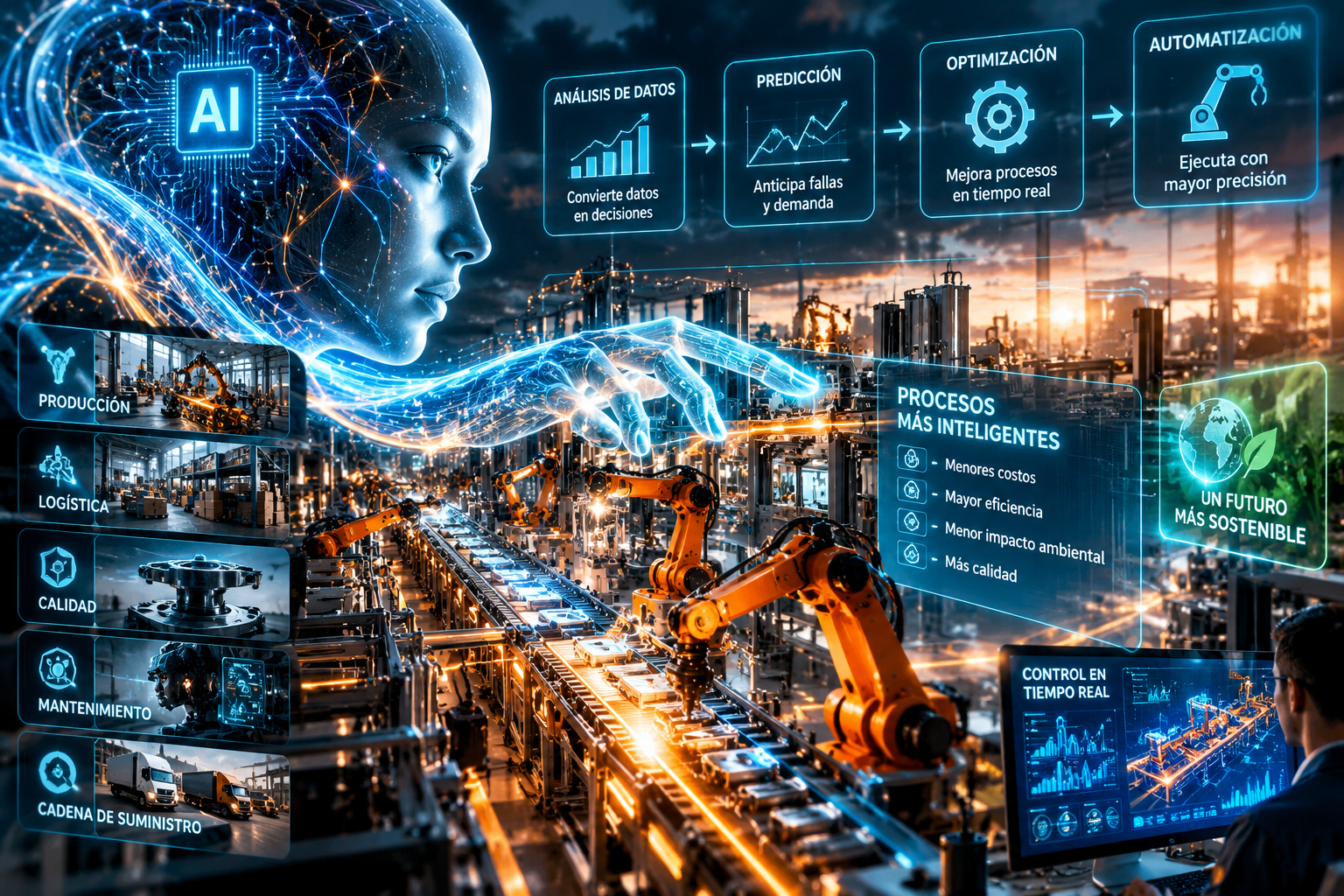 Inteligencia Artificial aplicada a una fábrica inteligente